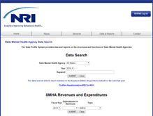 Tablet Screenshot of nri-incdata.org